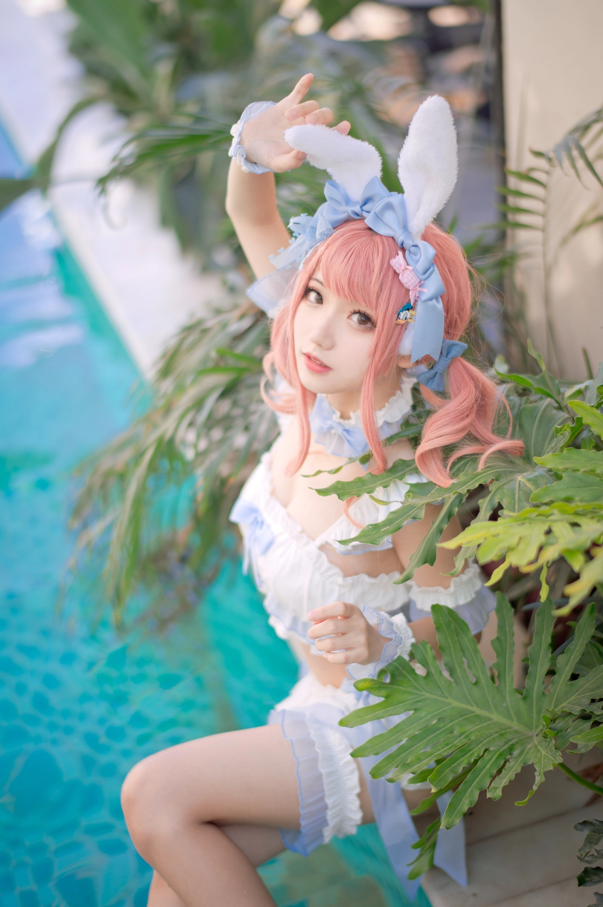 花柒Hana - NO.04 夏日甜芯泳装写真 1