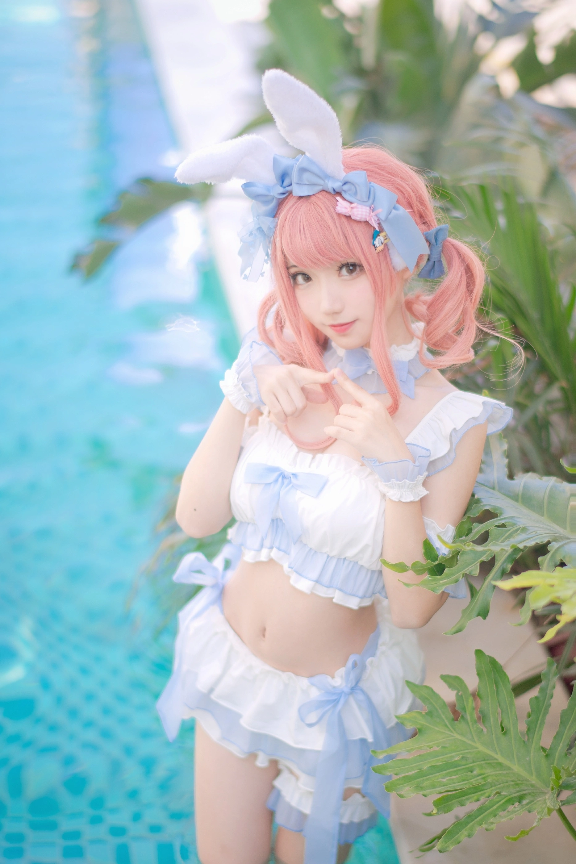 花柒Hana - NO.04 夏日甜芯泳装写真 2