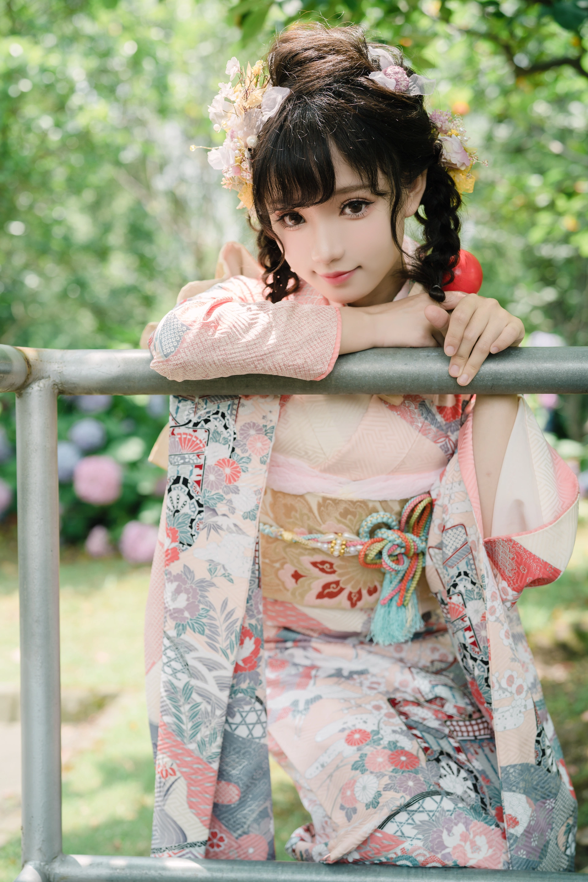 花柒Hana - NO.08 绣球花和服 1