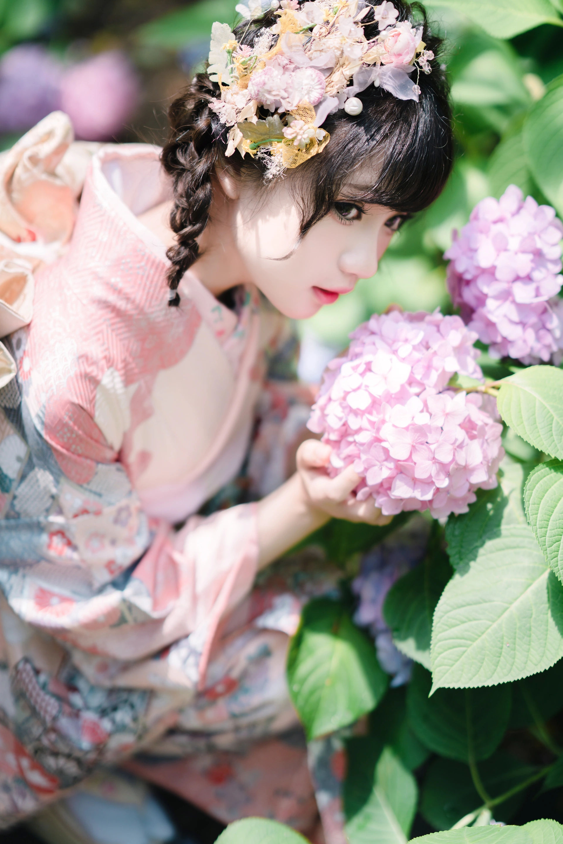 花柒Hana - NO.08 绣球花和服 3